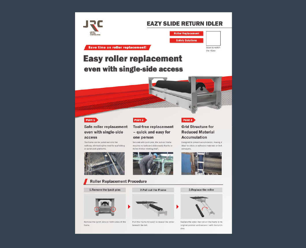 EAZY SLIDE RETURN IDLER