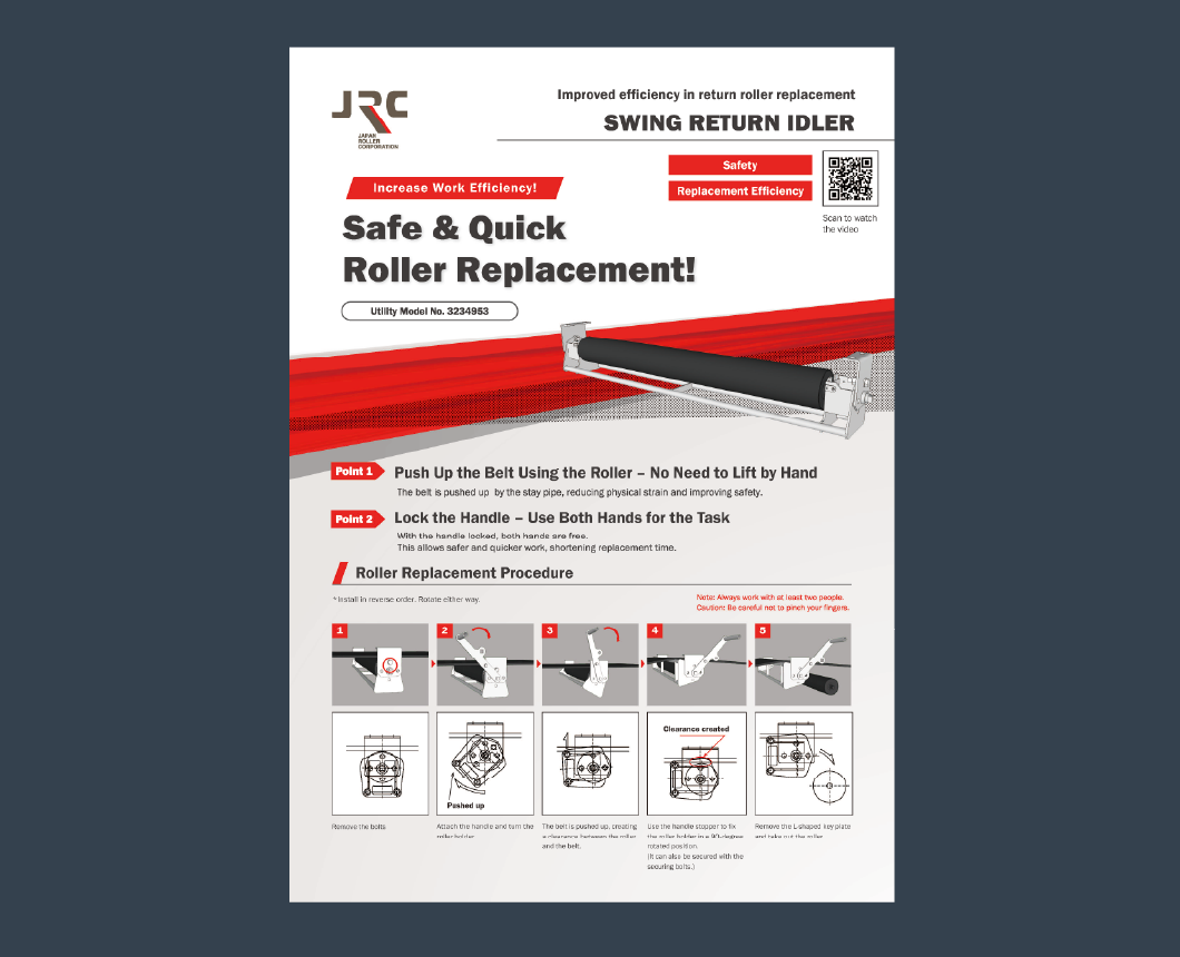 SWING RETURN IDLER